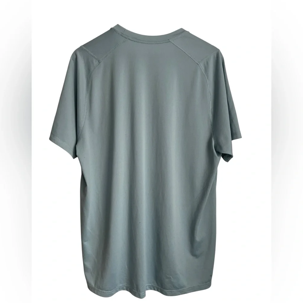 Adidas Men's Light Blue Climalite Free Lift Short Sleeve Tee - XL - Picture 2 of 6